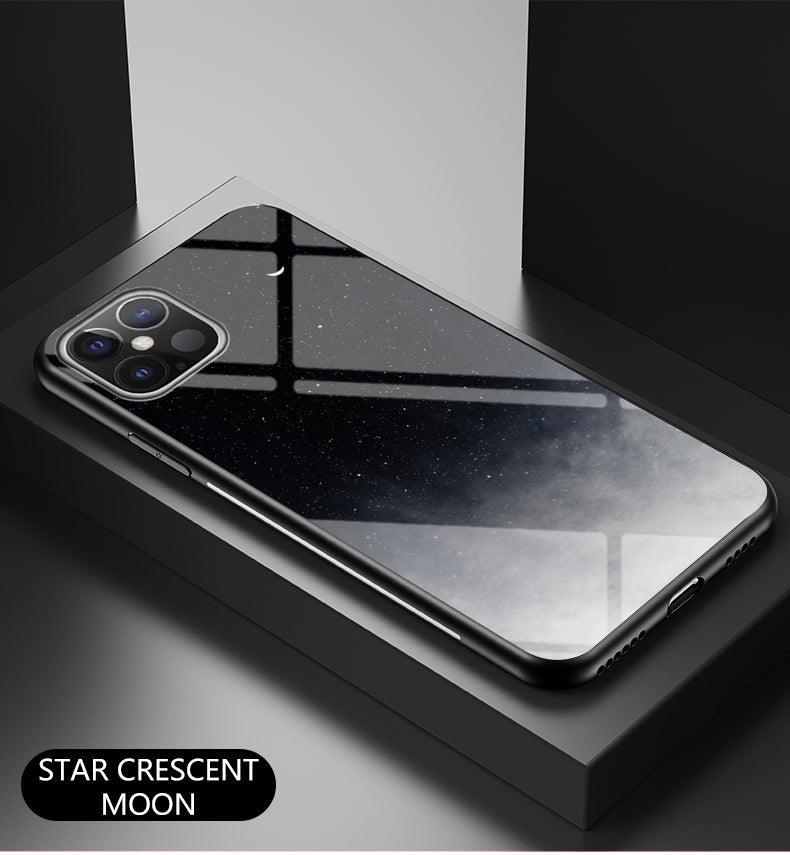 Premium Galaxies Designers Tempered Glass Phone Case - for New Apple iPhone 13Mini/13/13Pro/13ProMax - Super Savings Technologies Co.,LTD Premium Galaxies Designers Tempered Glass Phone Case - for New Apple iPhone 13Mini/13/13Pro/13ProMax - Super Savings Technologies Co.,LTD